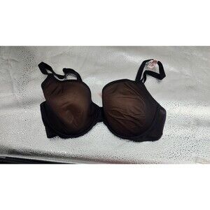 Victoria Secret Very Sexy 36C Black Angelight Full-Coverage Spacer Bra NWT
